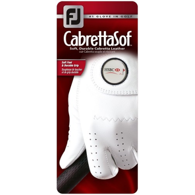 Picture of FJ FOOTJOY CABRETTASOFT GOLF GLOVES with Your Logo on the Removable Ball Marker.