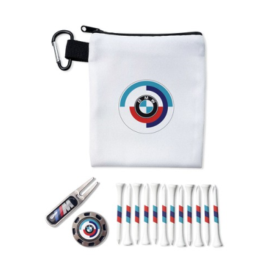 Picture of METAL POKERCHIP POLYESTER ZIP GOLF BAG SET.