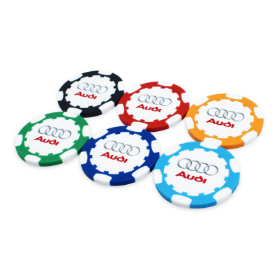 Picture of ABS GOLF POKERCHIP with Full Colour Print to Both Sides.
