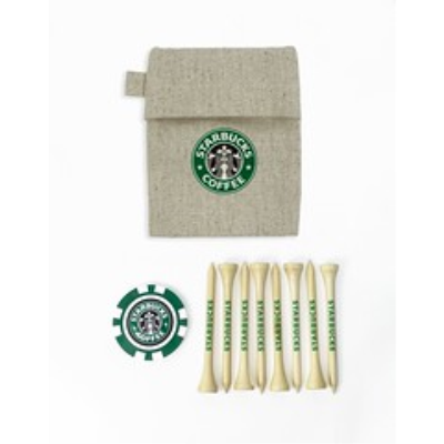 Picture of POKERCHIP CADDI MINI LINEN GOLF BAG SET