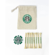 Picture of POKERCHIP MINI ORGANIC COTTON DRAWSTRING GOLF BAG SET