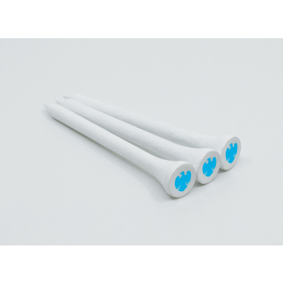 Picture of 54 MM BAMBOO GOLF TEES 1 COLOUR CUP PRINT