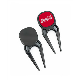 Picture of QUATRO GOLF DIVOT REPAIR TOOL with 26Mm Square Removable Ball Marker