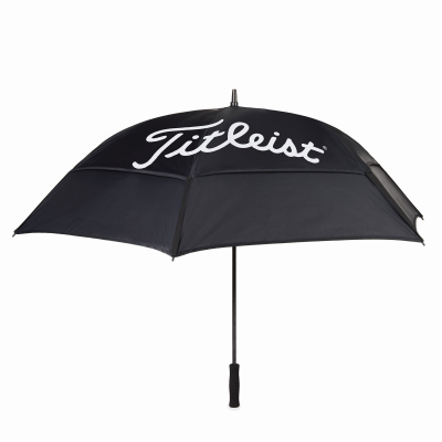 Picture of TITLEIST PLAYERS DOUBLE CANOPY UMBRELLA with 1 Panel Printed.