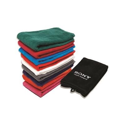 Picture of VELOUR TRI FOLDING EMBROIDERED GOLF TOWEL