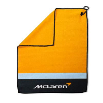 Picture of DORMI PLAYERS MICROFIBRE PRINTED GOLF TOWEL.