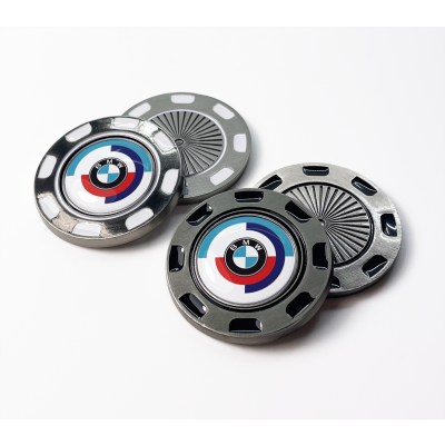Picture of METAL GOLF POKERCHIP with Removable Ball Marker