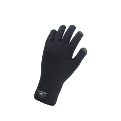 Picture of WATERPROOF ALL WEATHER ULTRA GRIP KNITTED GLOVES (UNISEX) in Black