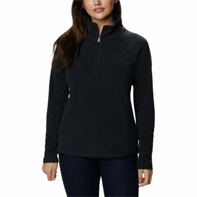 Picture of GLACIAL HALF ZIP FLEECE (WOMENS) in Black.