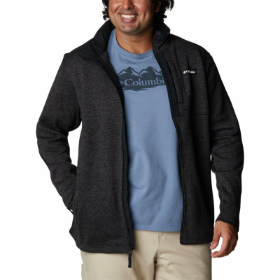 Picture of COLUMBIA MENS SWEATER WEATHER FULL ZIP JACKET.