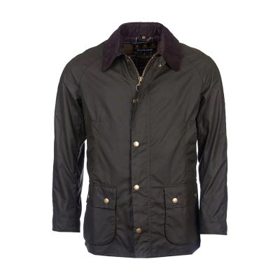Picture of BARBOUR MENS ASHBY WAX JACKET.