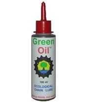 Picture of GREEN LUBRICATING OIL BOTTLE.