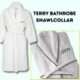 Picture of SHAWL COLLAR BATHROBE DRESSING GOWN – SOLID COLOUR