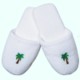 Picture of TERRY TOWELLING EMBROIDERED SLIPPERS – NON-SLIP DOTS BASE