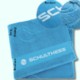 Picture of JACQUARD BORDURE TERRY TOWEL: Solid Colour