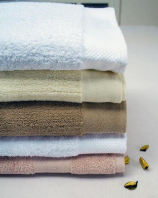 Picture of DOBBY BORDURE TERRY TOWEL