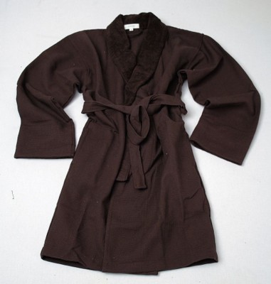 Picture of DOUBLE FACE BATHROBE DRESSING GOWN