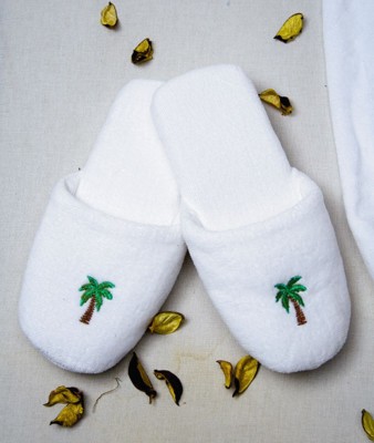 Picture of TERRY TOWELLING SLIPPERS.