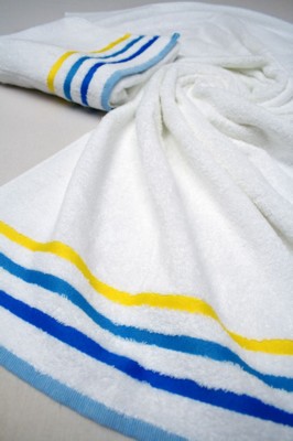 Picture of STRIPE DOBBY BORDURE TERRY TOWEL