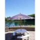 Picture of 3M SQUARE WOOD PARASOL