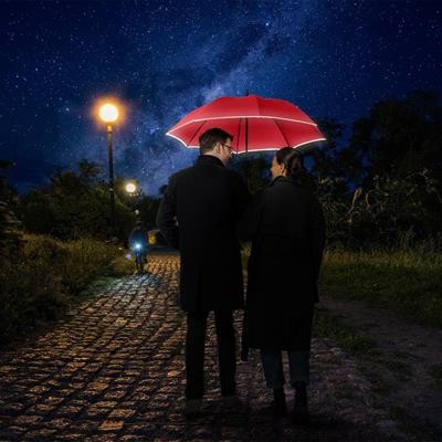 Picture of AC MIDSIZE UMBRELLA FARE WINDMATIC in Red