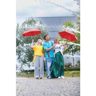 Picture of MINI POCKET UMBRELLA FARE® FILIGRAIN TOGO in Red