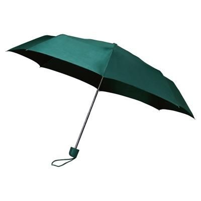 Picture of GREEN ENTRY LEVEL TELESCOPIC UMBRELLA with Matching Sleeve & Handle.