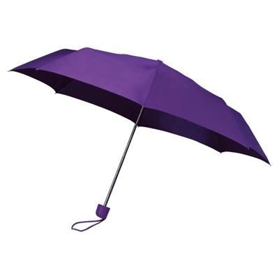 Picture of PURPLE ENTRY LEVEL TELESCOPIC UMBRELLA with Matching Sleeve & Handle