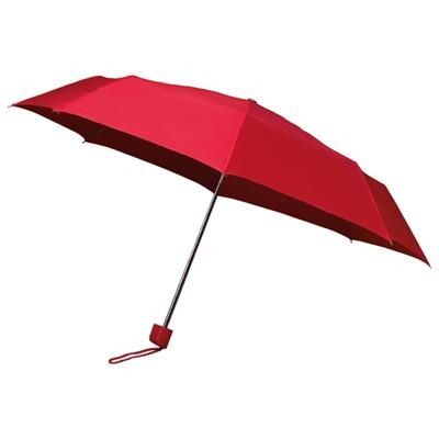 Picture of RED ENTRY LEVEL TELESCOPIC UMBRELLA with Matching Sleeve & Handle