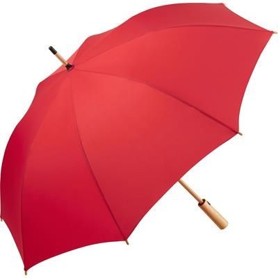 Picture of FARE OKOBRELLA BAMBOO AC MIDSIZE in Red.