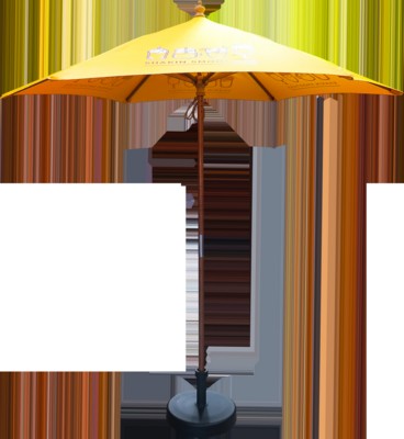 Picture of 2,5M ROUND WOOD PARASOL ECO