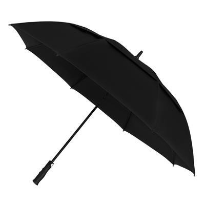 Picture of GP-51VENTED GOLF UMBRELLA AUTOMATIC WINDPROOF in Black.