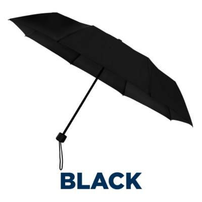 Picture of FALCONETTI® FOLDING TELESCOPIC UMBRELLA in Black.