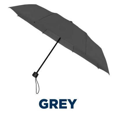 Picture of FALCONETTI® FOLDING TELESCOPIC UMBRELLA in Grey.