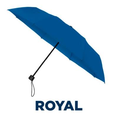 Picture of FALCONETTI® FOLDING TELESCOPIC UMBRELLA in Royal Blue.
