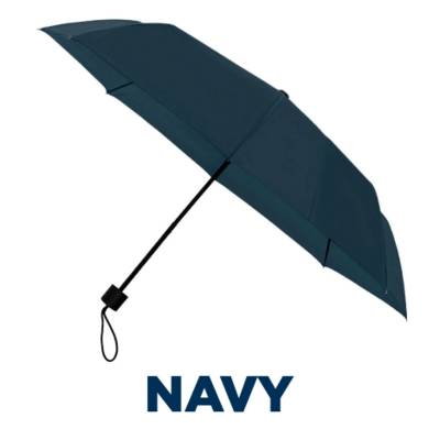 Picture of FALCONETTI® ECO TELESCOPIC UMBRELLA in Navy Blue.