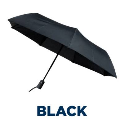Picture of FALCONETTI® FOLDING TELESCOPIC UMBRELLA in Black.