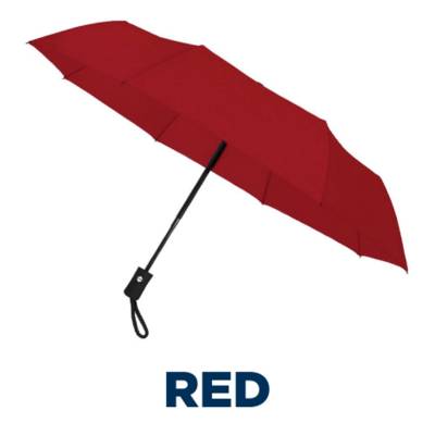 Picture of FALCONETTI® FOLDING TELESCOPIC UMBRELLA in Red.