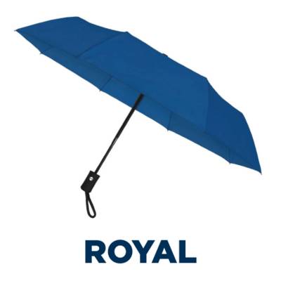 Picture of FALCONETTI® FOLDING TELESCOPIC UMBRELLA in Royal Blue.