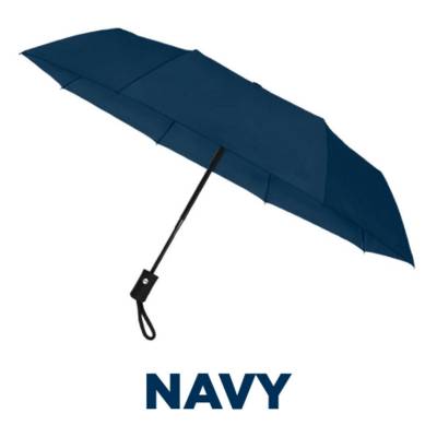 Picture of FALCONETTI® ECO TELESCOPIC UMBRELLA in Navy Blue.