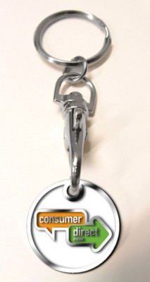 Picture of TROLLEY COIN KEYRING