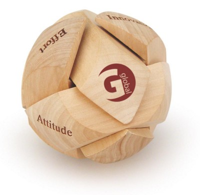 sphere wooden puzzle