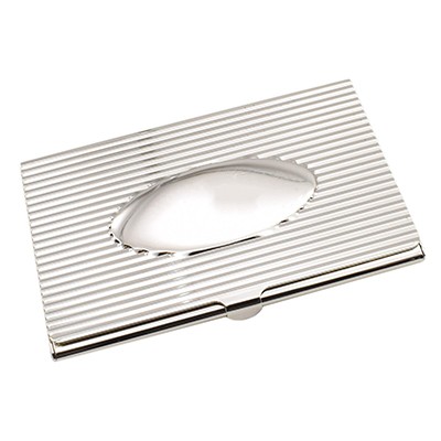 Picture of SILVER PLATED BUSINESS CARD HOLDER - ENGRAVEABLE