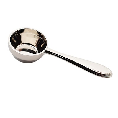Picture of STAINLESS STEEL METAL COFFEE SCOOP.