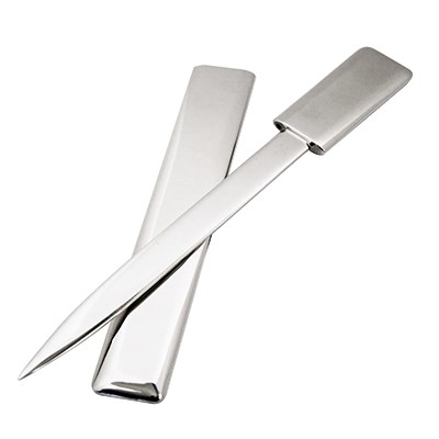 Picture of LETTER OPENER in Shiny Metal Sheath