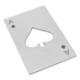 Picture of MATT FINISH ACE OF SPADES BOTTLE OPENER in Gift Pouch