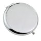 Picture of ROUND 60MM HANDBAG MIRROR SILVER FINISH