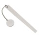 Picture of SILVER PLATED METAL BOOKMARK with Tag