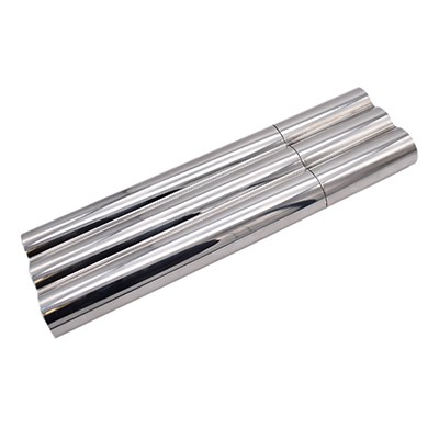 Picture of STAINLESS STEEL METAL TRIPLE CIGAR TUBE.