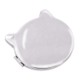 Picture of CAT SHAPE HANDBAG MIRROR SILVER FINISH